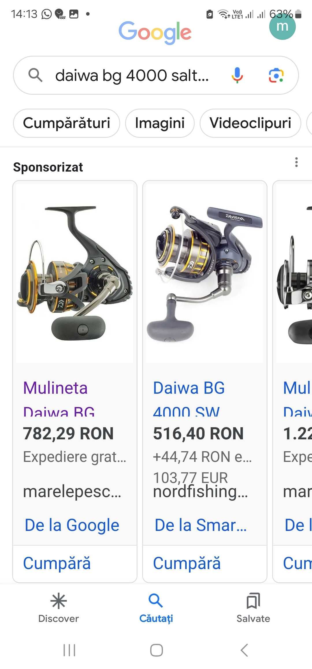 Mulineta daiwa BG4000