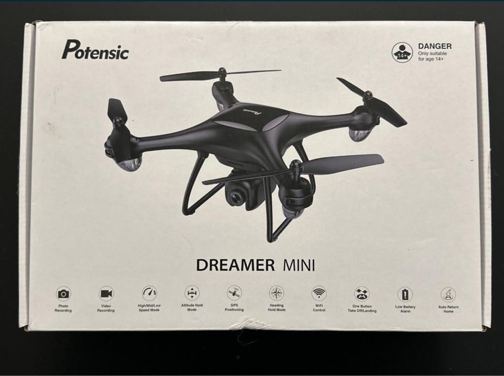 Drona Potensic P5 Dreamer Mini 4K GPS FPV RC WiFi 5G Noua