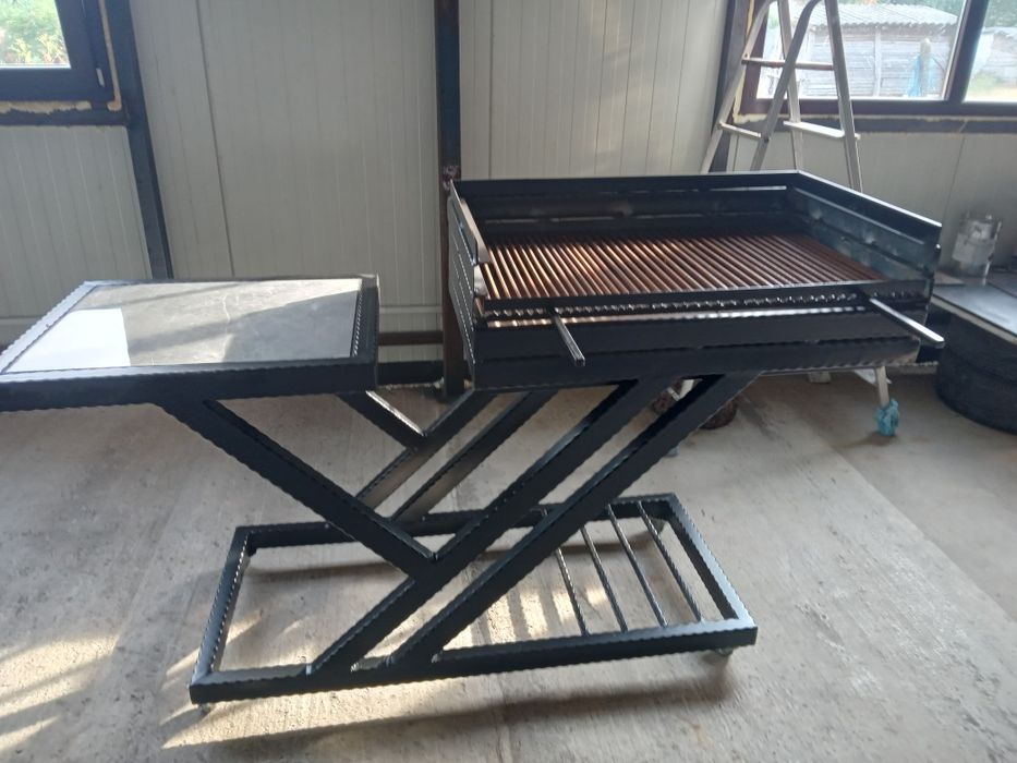 Grătar mare fier forjat