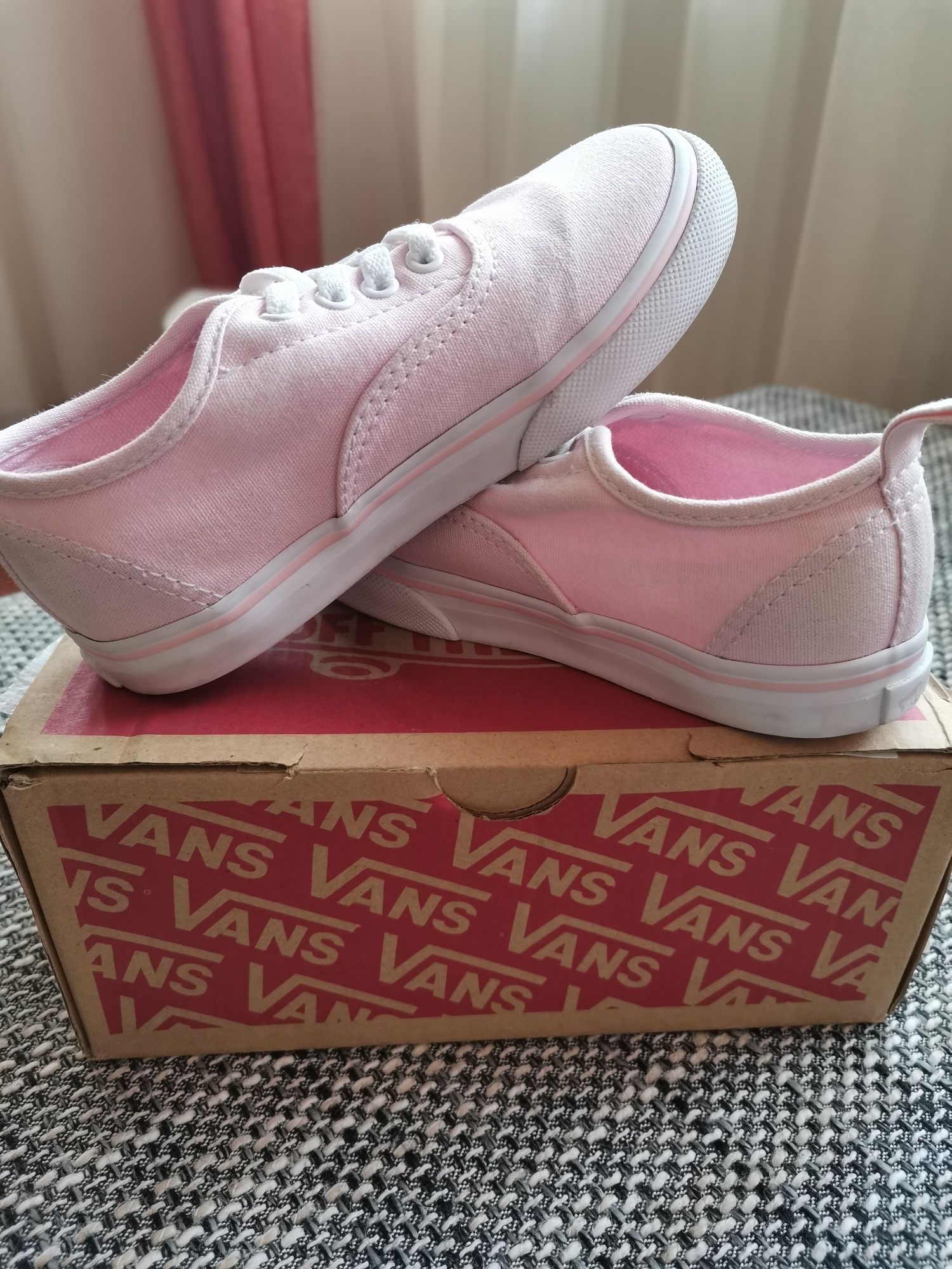 Tenesi vans copii chalk Pink