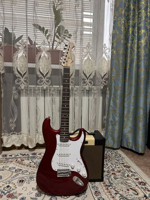 Электрогитара Aria stg - 003 плюс Комбик Cort