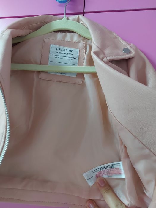 Geaca de piele fetite