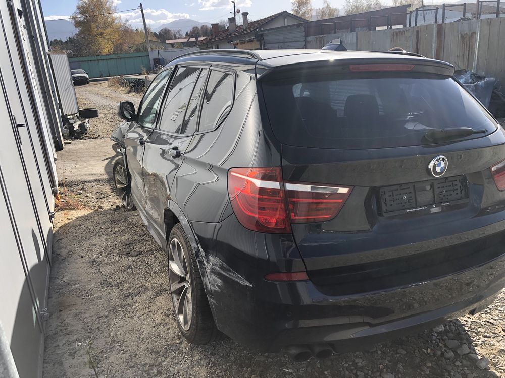 Bmw x3 F25 3.5d 313hp M-pack НА ЧАСТИ ( бмв х3 ф25 3.5д 313 коня м пак