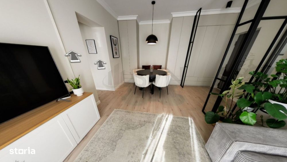 Apartament 3 cemere I mobilat I metrou Mihai Bravu I loc parcare inclu