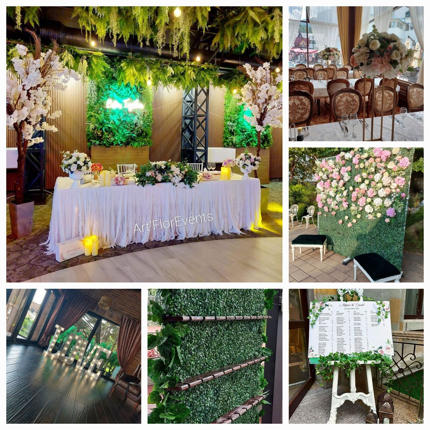 Oferta 1000 lei pachet aranjamente florale/ all inclusive