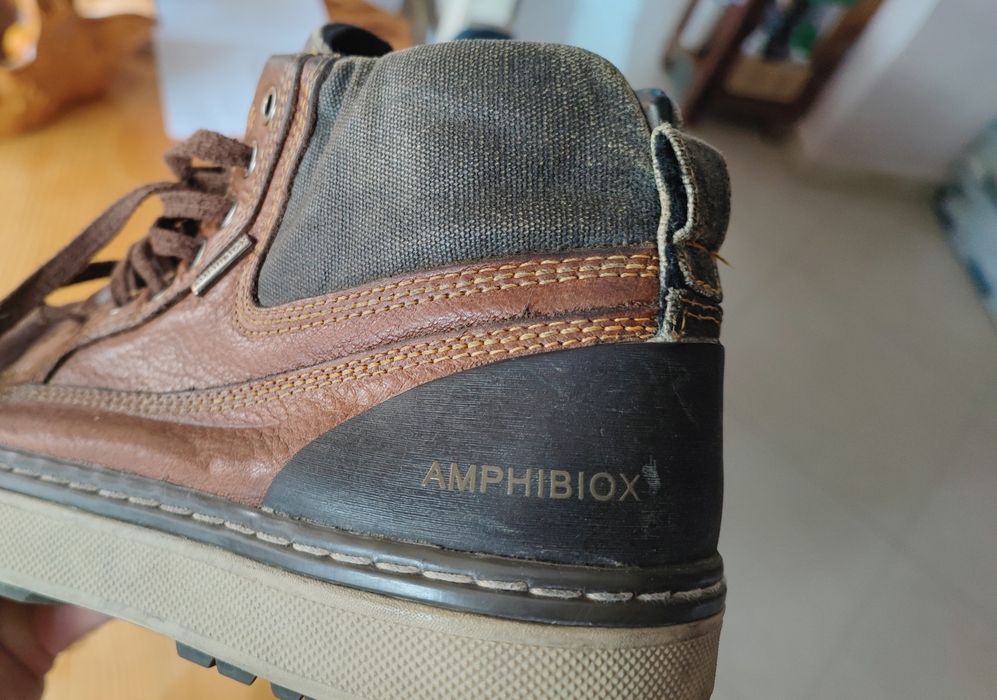 Мъжки  водоустойчиви боти до глезена Geox Amphibiox Respira обувки 40