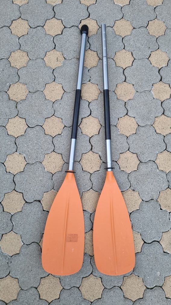 Caiac gonflabil Itiwit 3 persoane, 2 vasle, pompa