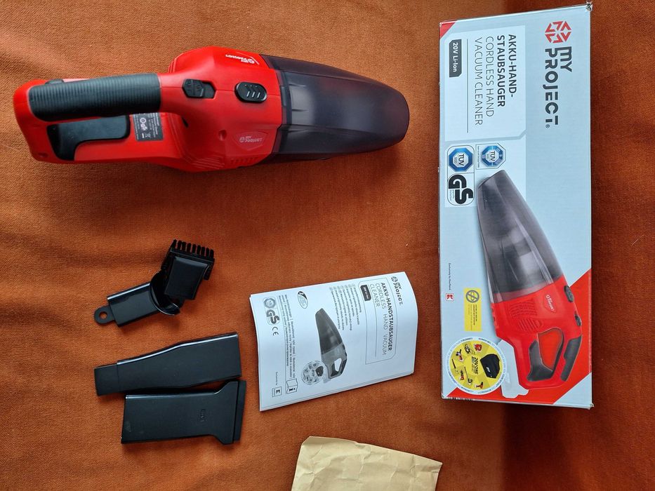 Aspirator auto multifunctional, MyProject pentru acumulator 20V