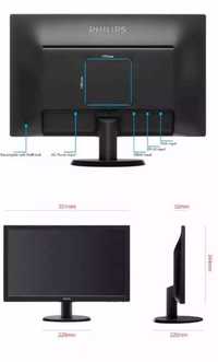 Monitor LED MVA Philips 23.6", Wide