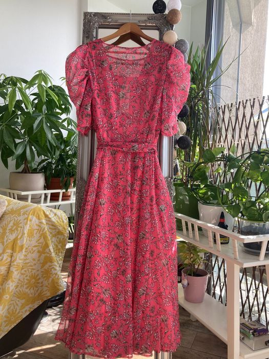 Cotton Candy maxi dress pentru vara