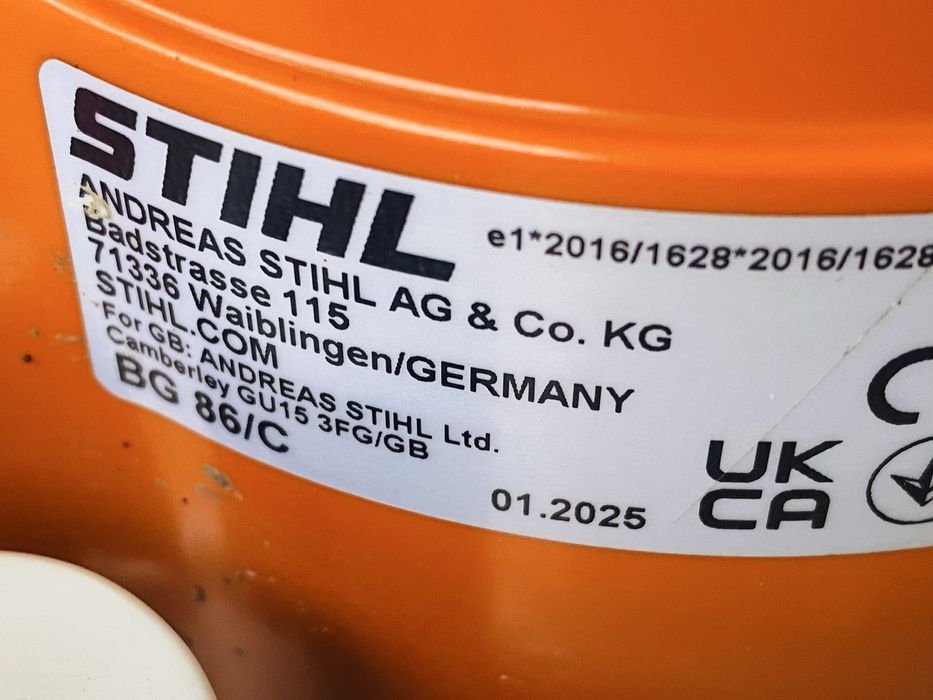 Stihl suflanta frunze BG 86C