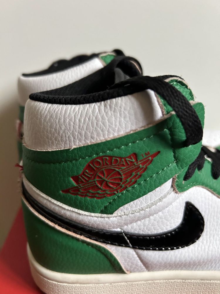 Jordan 1 high Lucky green