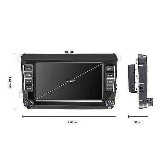 Мултимедия За Vw, Audi, Skoda, Seat, CarPlay, ANDROID 10.1, Bluetooth