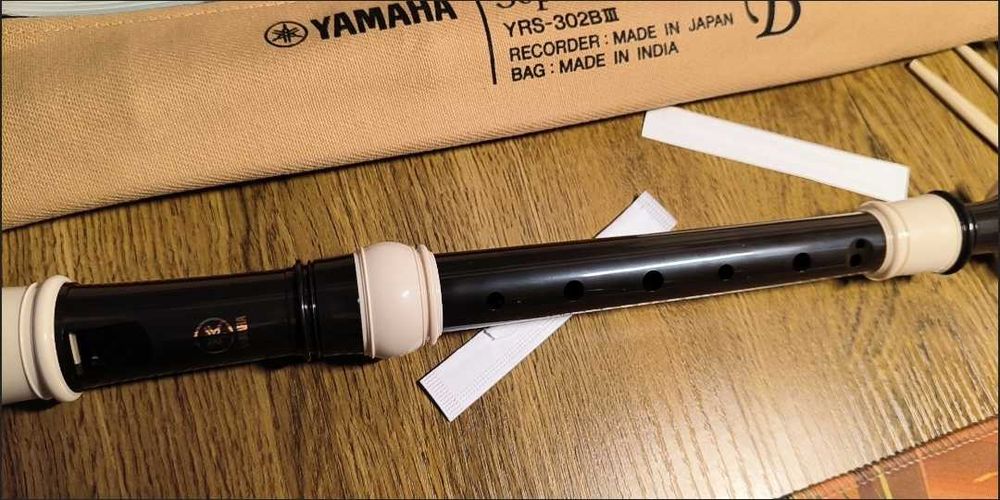Блок флейта Yamaha (Soprano) YRS312B III (Япония)