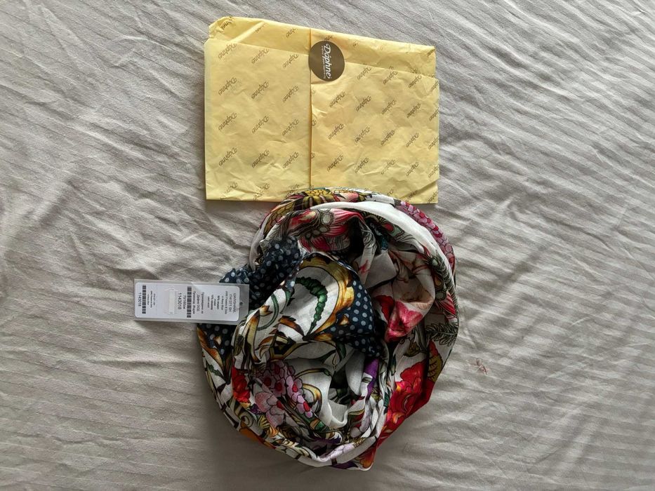 НОВО Daphne коприна и модал летни дамски Шал 4 броя