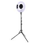 Ring Light premium, 45 cm, USB, telecomanda, oglinda, RL18