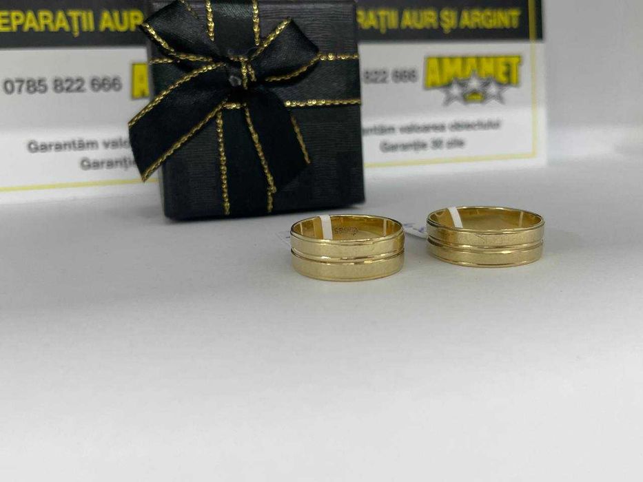 verighete pereche aur 14k (m1) staramanet