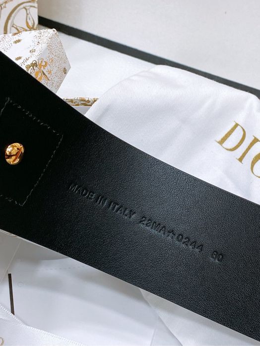 CD колан за талия от естествена кожа New Season