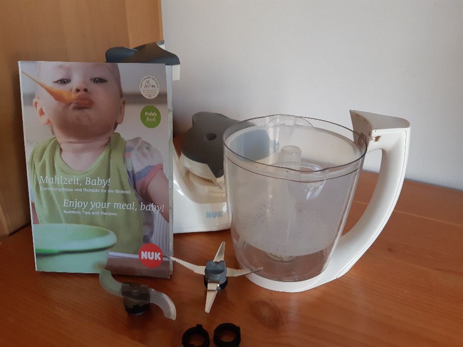 Aparat de gatit cu abur si blender pentru copii NUK
