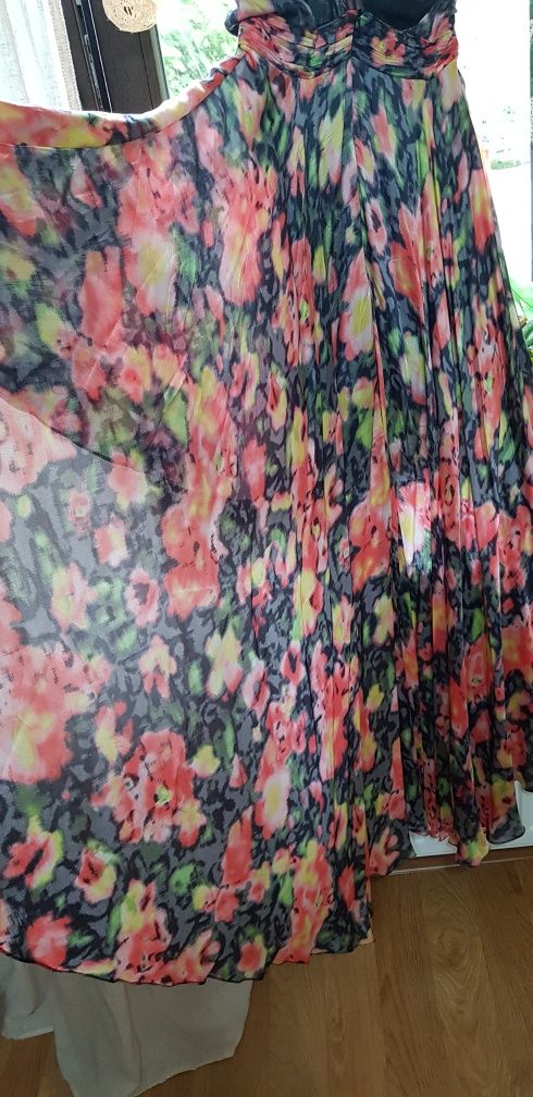 Rochie Nissa cu imprimeu floral