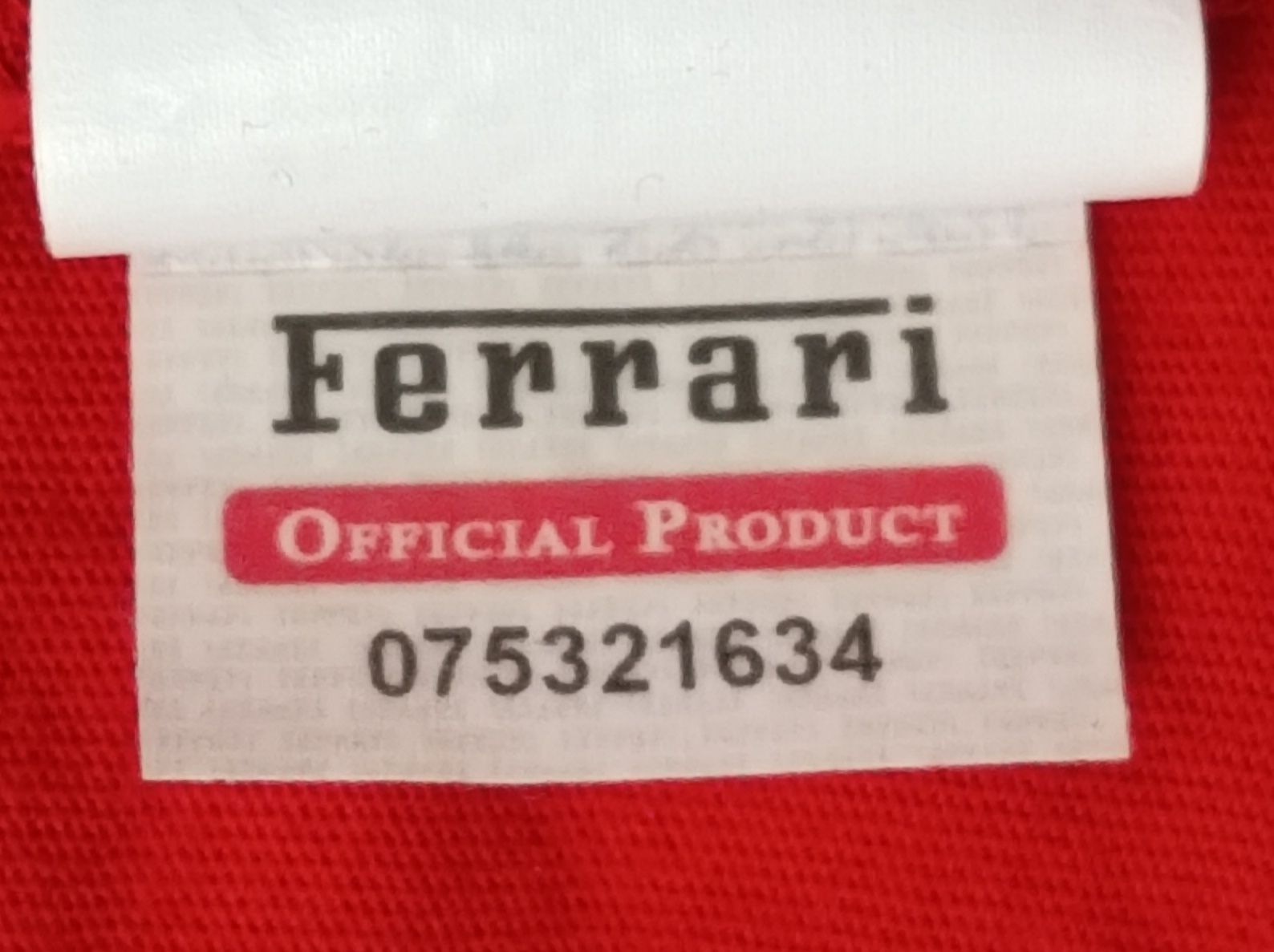 Scuderia Ferrari F1 T-Shirt оригинална тениска ръст 140-152см фланелка