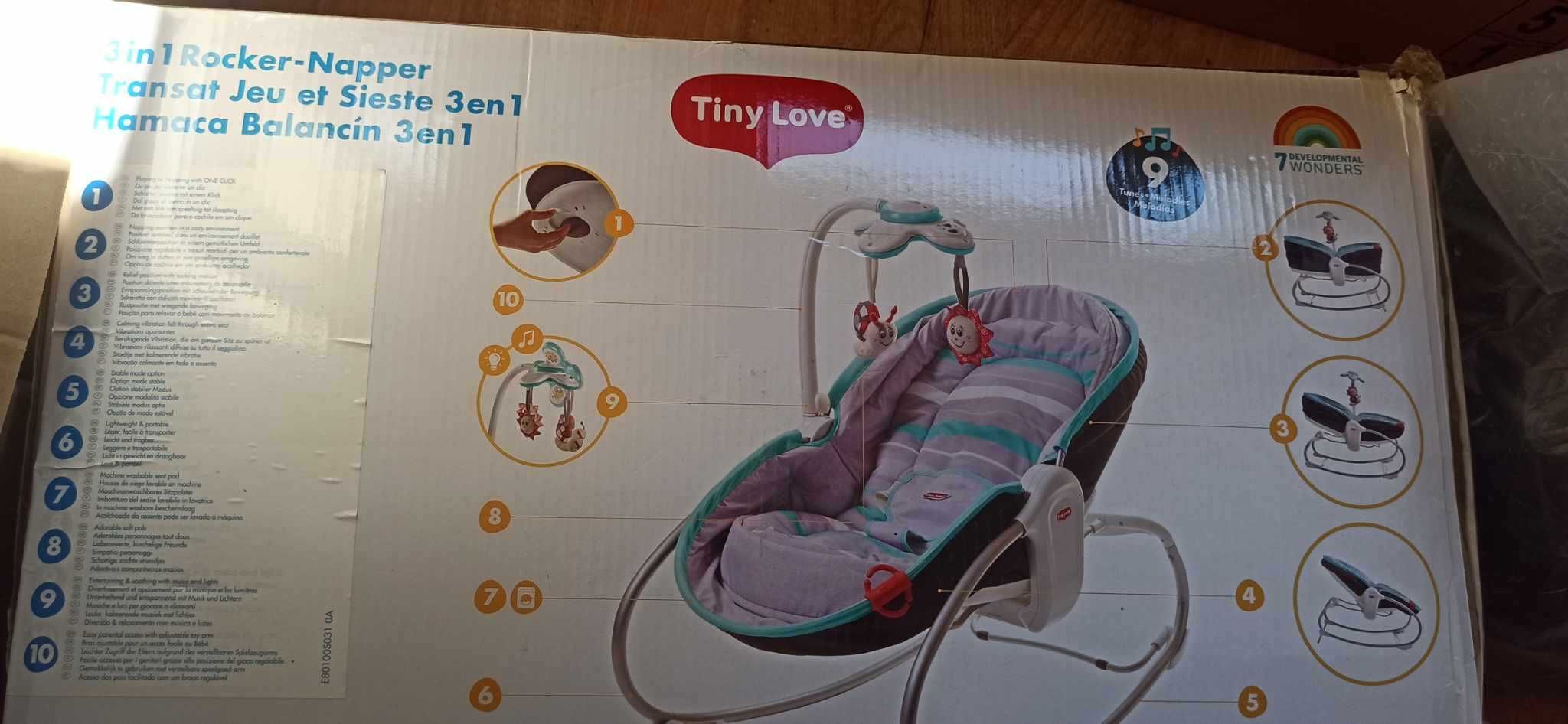 Люлка шезлонг Tiny love