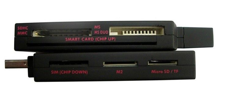 Smart Card Reader + SIM + SD USB -