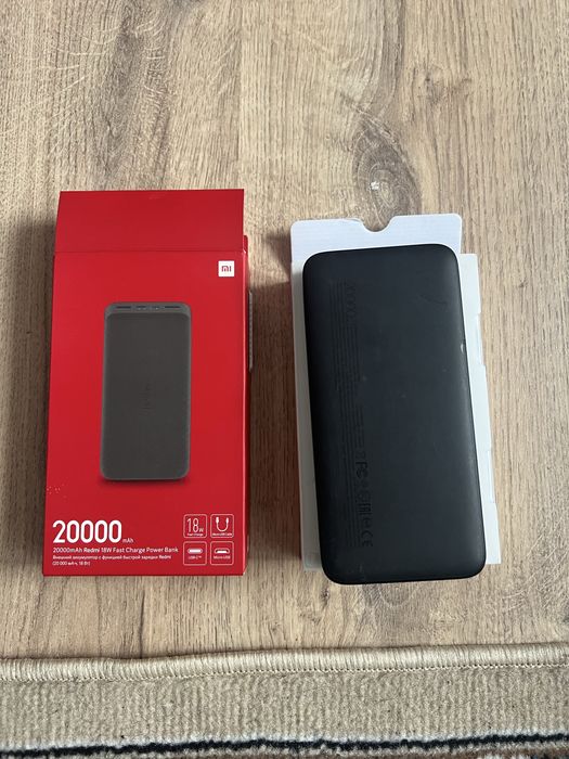 Поуербанк Xiaomi Redmi Power bank 20000 mAh миллиампер часов