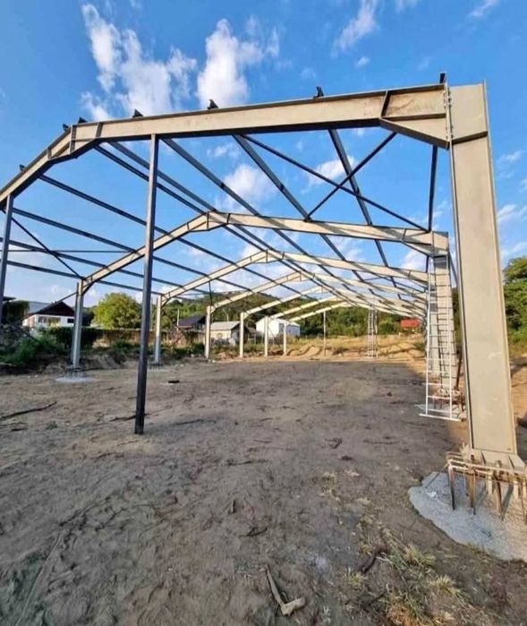 Executăm la comandă structuri metalice pentru hale depozite ateliere s