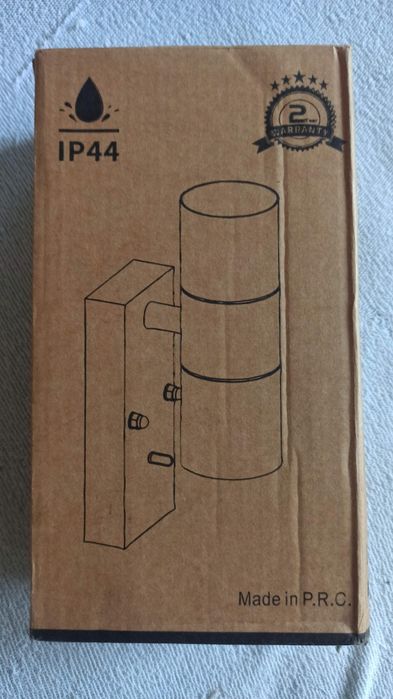 Lampă de perete din inox