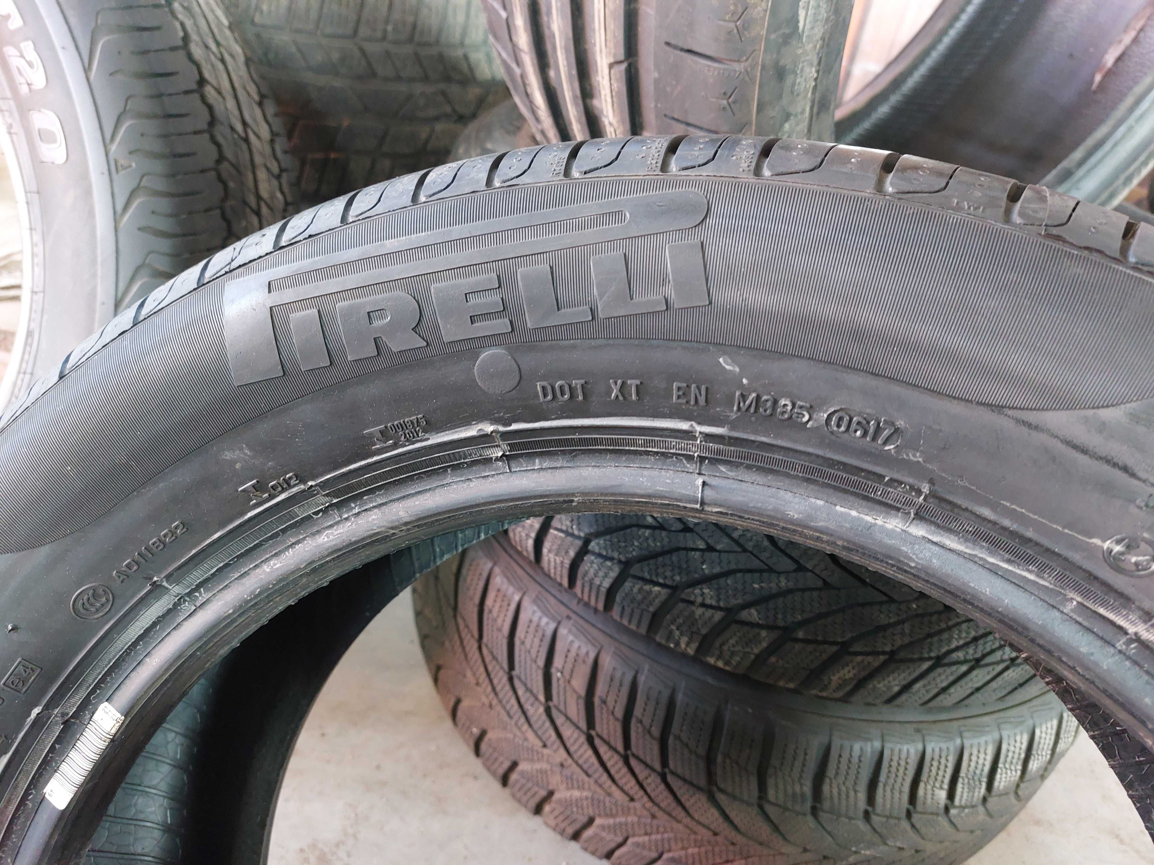 4 бр.летни гуми Pirelli 225 55 17 dot0617 Цената е за брой!