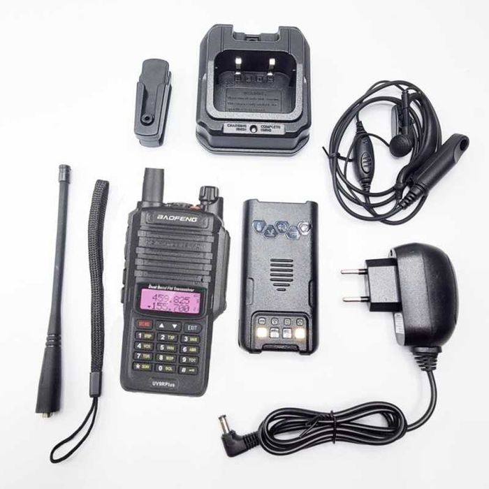 Walkie talkie, statie portabila Baofeng UV-9R PLUS,baterie 9800mAh