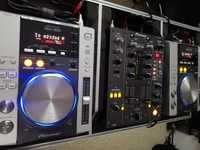 Case cd player + mixer Pioneer dj