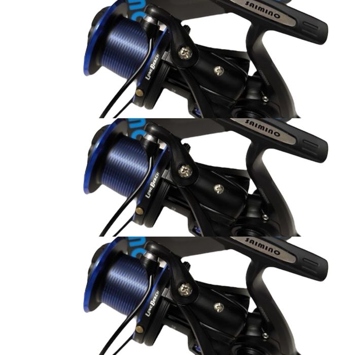 SET 3 Mulinete Crap SAIMINO CF10000 L 11+1 Rulmenti