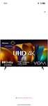 Vand televizor Hisense 164cm 4k Ultra HD, factura si garantie 22 luni
