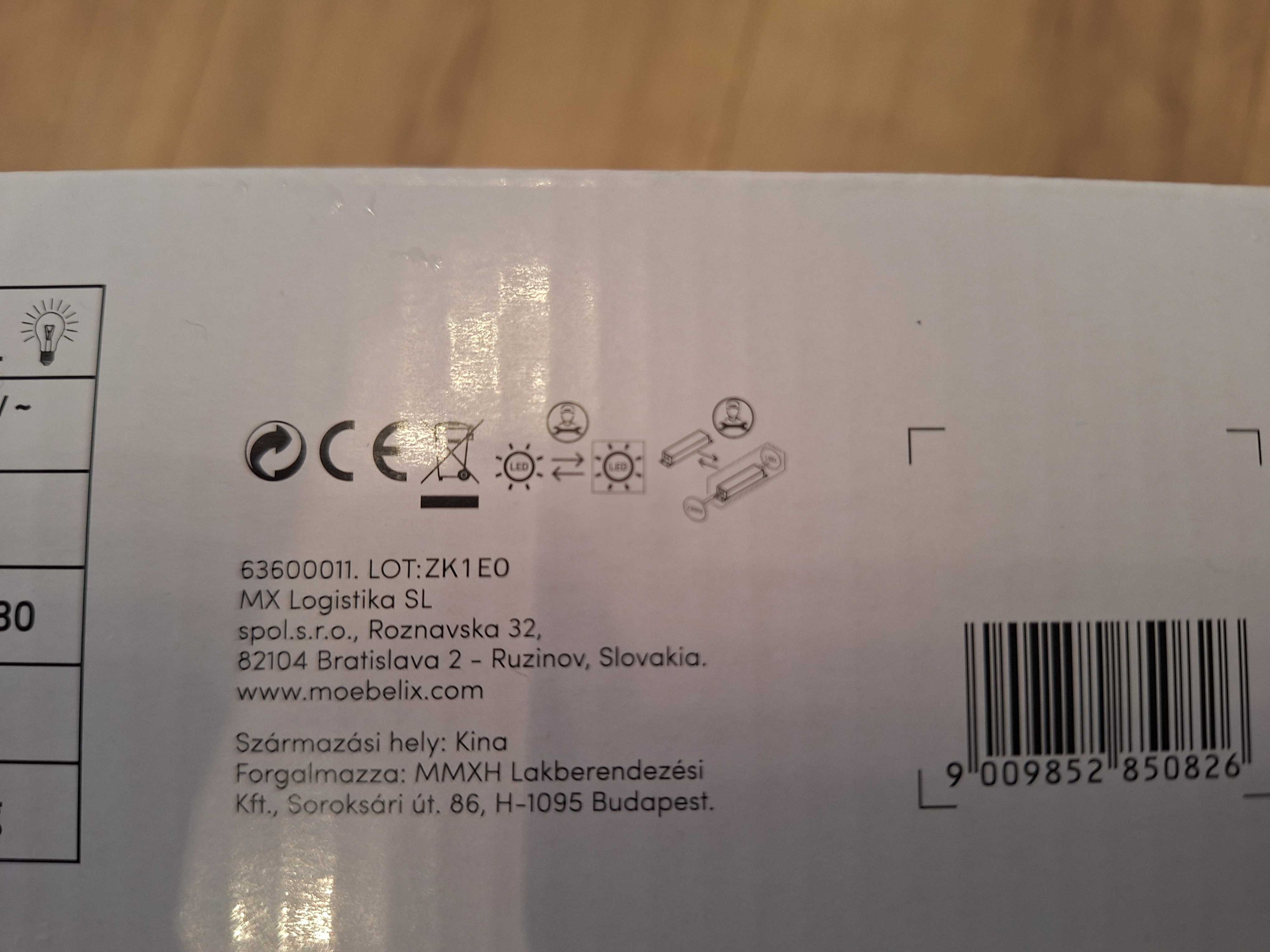 Luca Bessoni Britta LED Лампион 18W 3000L 1600Lm, Нова, неразопакована