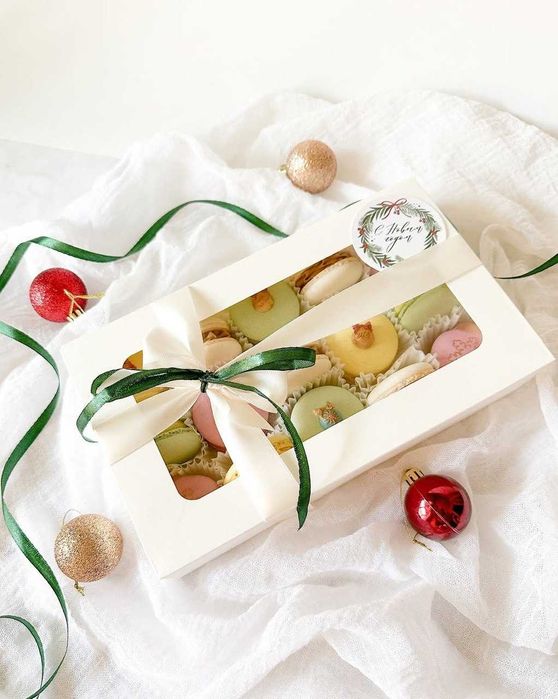 Упаковка из крафта с окошком