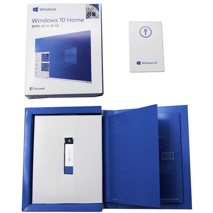 Stick nou bootabil Windows 10 Home sau Pro (22H2) cu licenta Retail