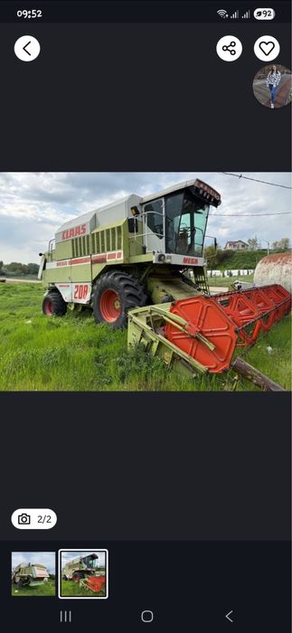 Combine claas mega si claas 98.John deere, Styern dezmembrări
