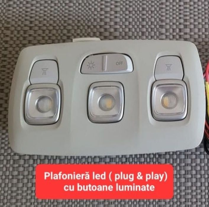 Mufe Oem,Priza usb,Plafoniera tavan,Lampa torpedou gama Dacia-Renault