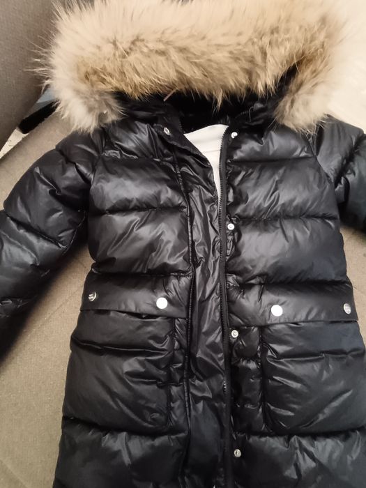 Пуховик на девочку рост 128-130