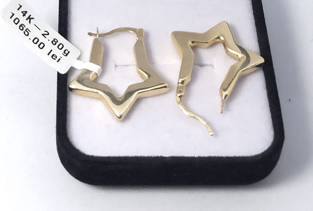Cercei aur 14k 2.80gr