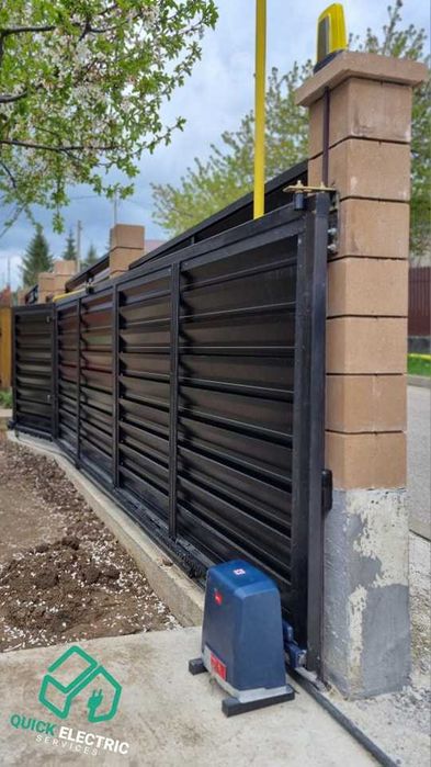 Automatizari porti culisante batante usi garaj bariere auto BFT NICE