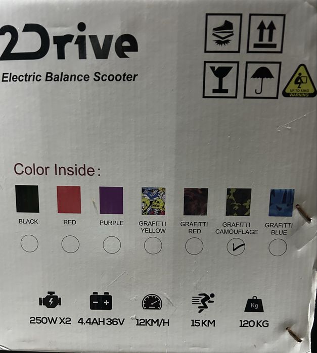 Vand haveboard scooter electric