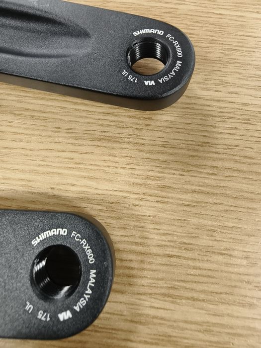 НОВ Куребел Shimano GRX FC-RX600 ,40T,175mm,1x10,11 speed