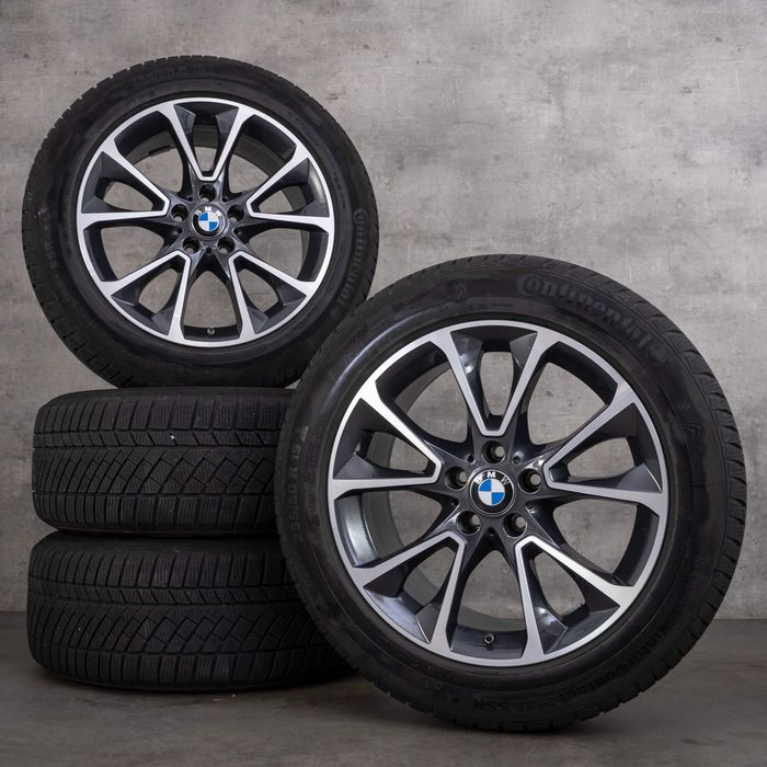 Roti BMW X5 F15 X6 F16 Jante R19 Anvelope Iarna 255/50/19 Inch BMW E70