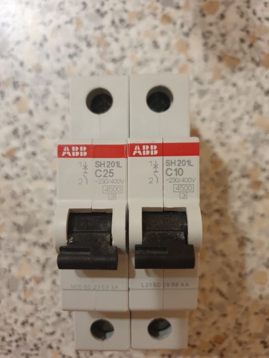 Dijunctor ABB Monopolar C25 5buc plus Dijunctor MONOPOLAR C10 1 buc