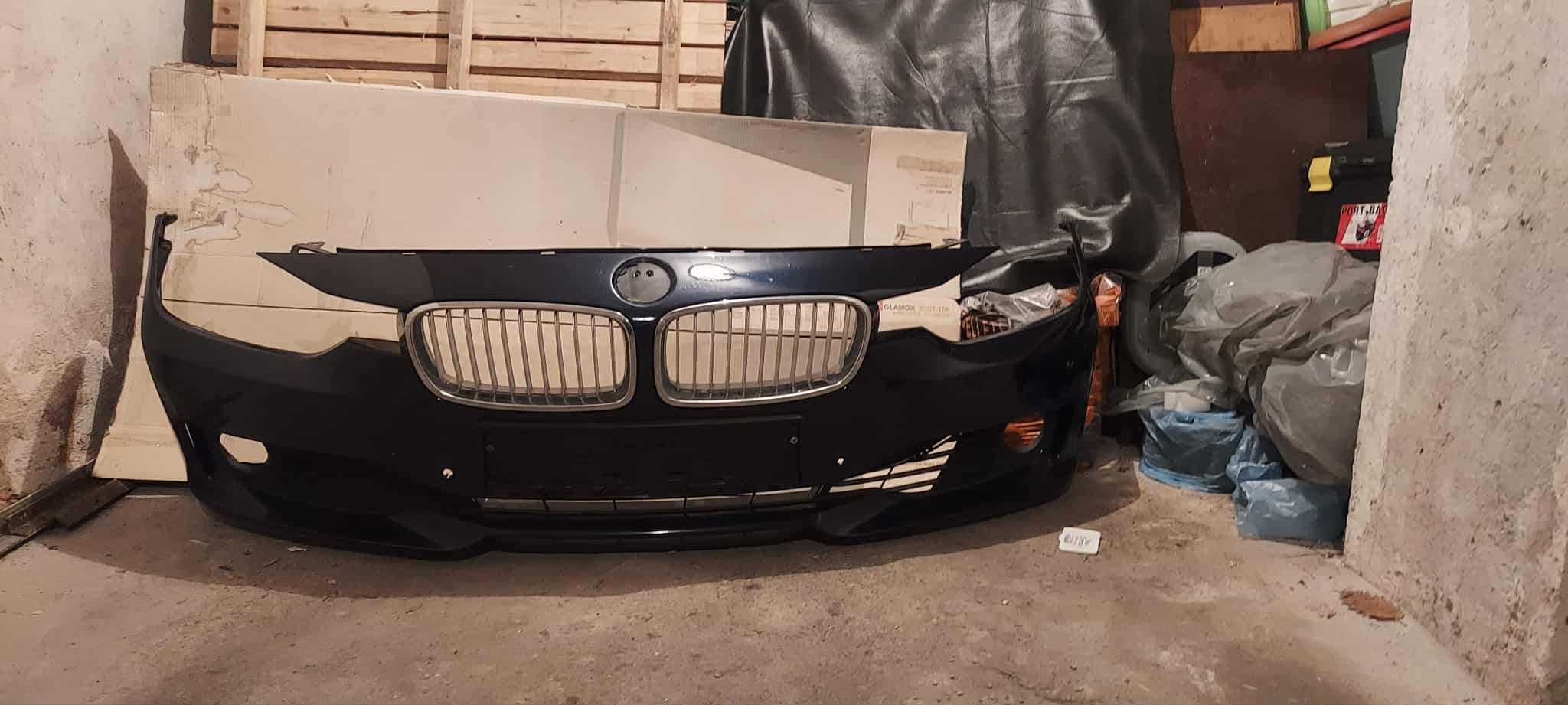 Предна броня за F30 + хром бъбреци Luxury Line