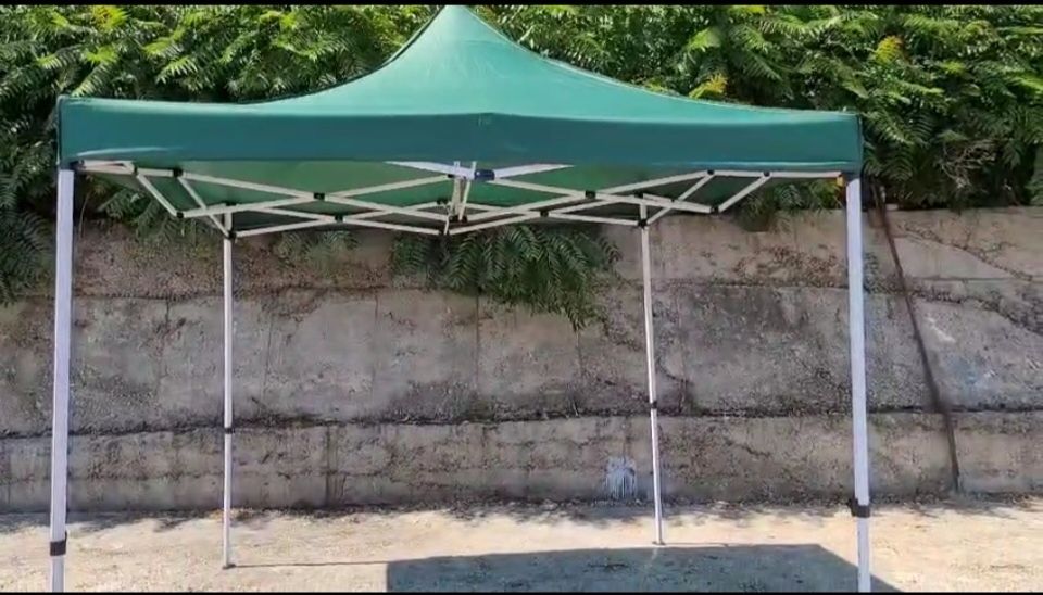 Pavilion cort pliabil hexagonal 3m x 3m Calitate