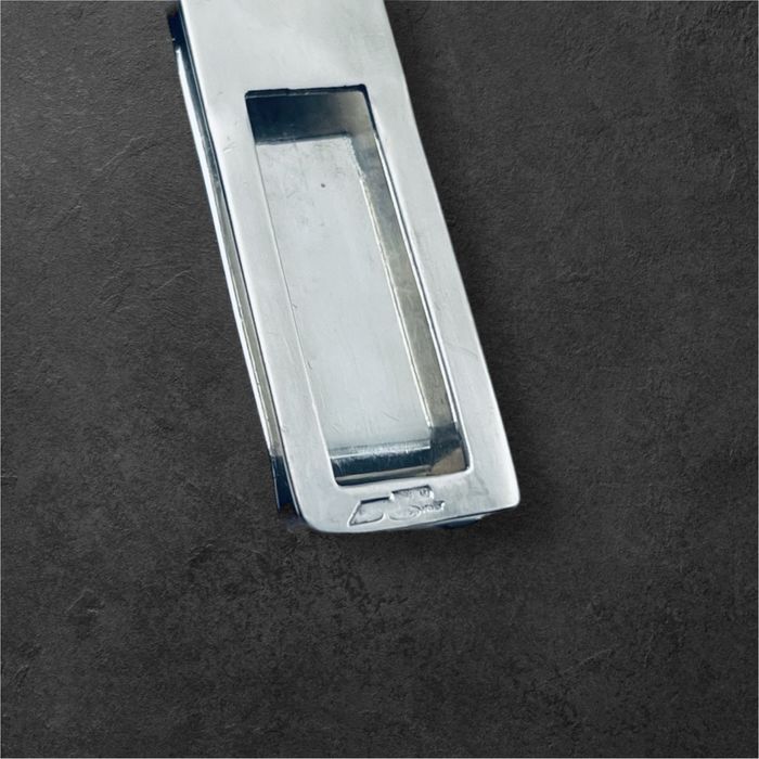 Щипка за пари със сребри и злато 18к